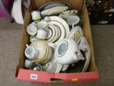 Mixed box of dinner and teaware