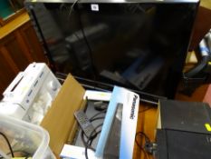 Panasonic LCD TV and a Panasonic DVD/CD player E/T