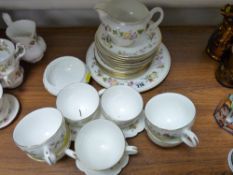 Parcel of Wedgwood 'Mirabelle' teaware etc