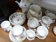 Parcel of Royal Albert 'Cosmos' teaware