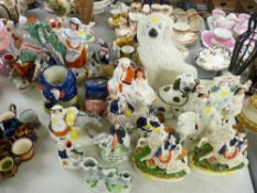 Very large parcel of mainly reproduction and older Staffs items, some for restoration