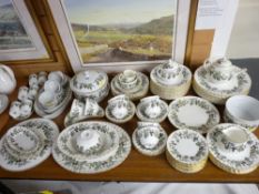 Approx one hundred pieces of Royal Worcester 'Lavinia' tableware, all in excellent condition