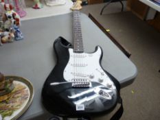 Square fender electric guitar