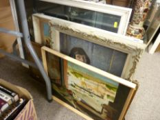 Parcel of paintings and prints