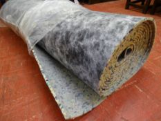 As new roll of 10mm carpet underlay, to cover approximately 18 square yards