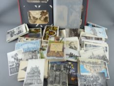 Collection of vintage postcards (three hundred and fifty plus), some street scenes, trams, novelty