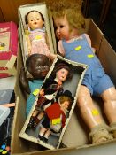 Collection of vintage dolls