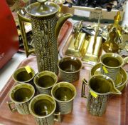 A Portmeirion Cypher coffee set