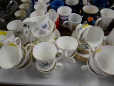 Parcel of Duchess Louise patterned teaware