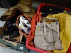Parcel of various ladies bags & ladies shoes etc