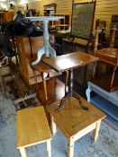 Parcel of six occasional tables