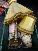 Parcel of table lamps E/T
