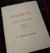 Hardback copy of Macbeth translated into Welsh by T Gwyn Jones