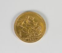 A 1901 Queen Victoria full gold sovereign