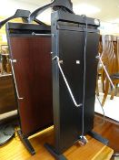 Pair of Corby trouser presses & modern standard lamp E/T