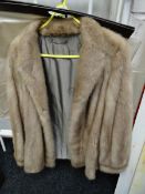 A Sovereign Furs golden mink fur jacket