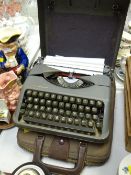 Two vintage typewriters