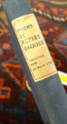 Small bound copy of poems by Rupert Brooke