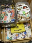 Parcel of loose British postage stamps