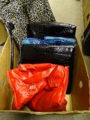 Box of bags and cases