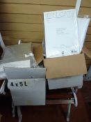 Two boxes containing a quantity of bed linen (still in packaging)