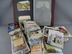 Collection of vintage postcards (three hundred and fifty plus) some street scenes, trams, novelty