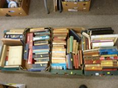 Four boxes of vintage and other books
