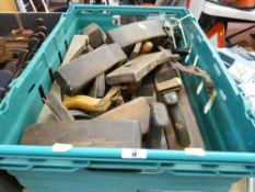 Box of wood planes