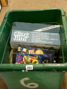 Large tub of office and household items