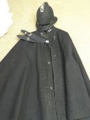 Old Policeman's cape, helmet etc
