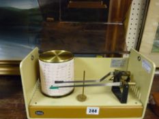 Modern barograph by Casella