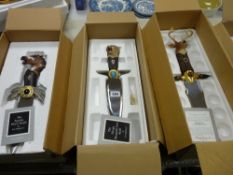 Boxed Franklin Mint collection of eight boxed and framed American Indian related knives