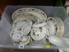 Large quantity of Royal Doulton 'Larchmont' dinnerware