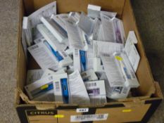 Large quantity of bubble packed as new medical thermometers