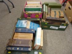 Three boxes of mainly medical related vintage books including volumes of 'The British & Foreign