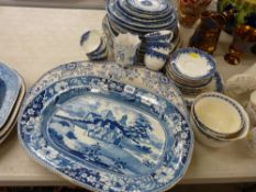 Quantity of quality blue and white porcelain