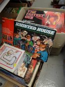 A large quantity of late twentieth century games, board games, Airfix models etc
