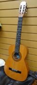 A Spanish acoustic guitar & case