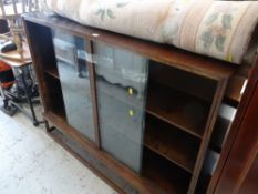 A good sliding door vintage bookcase