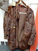A ladies fur jacket