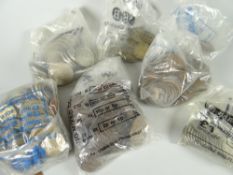 A box containing a large quantity of pre-decimal coinage including sixpence's etc