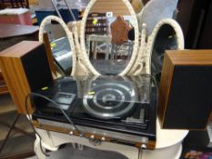 A Ferguson's Studio Seven turntable record player & cassette player