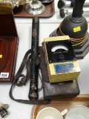 A Davis of Derby ohmmeter & a truncheon