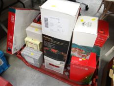 A quantity of boxed collectables