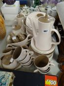A parcel of vintage Poole coffee / tea & dinnerware
