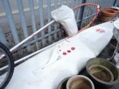 A windsurfer & sail etc (outside)