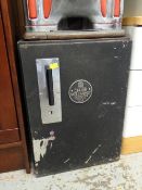 A Chubb cabinet safe, a modern darkwood sideboard & sundry items of furniture