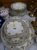 A quantity of Royal Worcester 'The Duchess' dinnerware