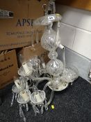 A believed Waterford crystal chandelier