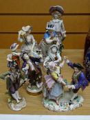 Collection of mainly continental figures